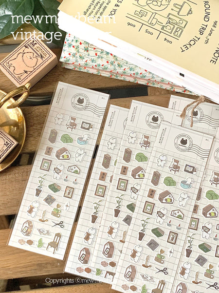 Mewmewbeam Sticker Sheet: Object