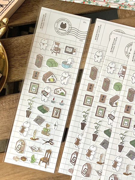 Mewmewbeam Sticker Sheet: Object