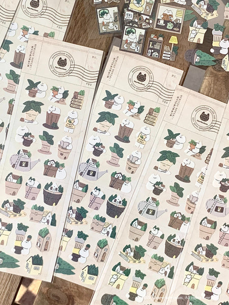 Mewmewbeam Sticker Sheet: Pot