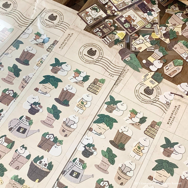 Mewmewbeam Sticker Sheet: Pot