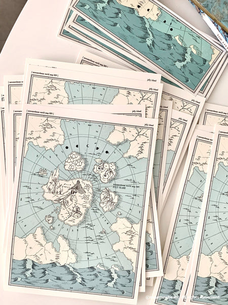 Mewmewbeam Postcard: Map 009