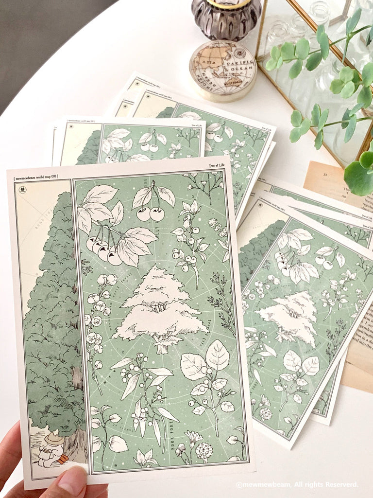 Mewmewbeam Postcard: Map 010