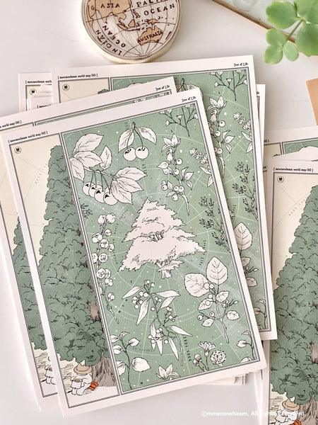 Mewmewbeam Postcard: Map 010