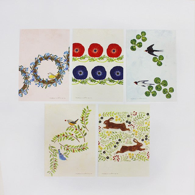 Cozyca Postcards Booklet: Dear Plants