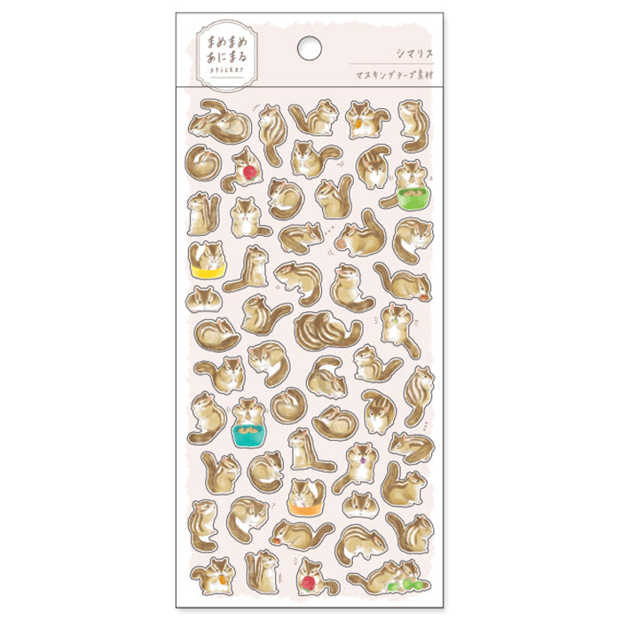 Mind Wave Sticker Sheet: Animal Beans A