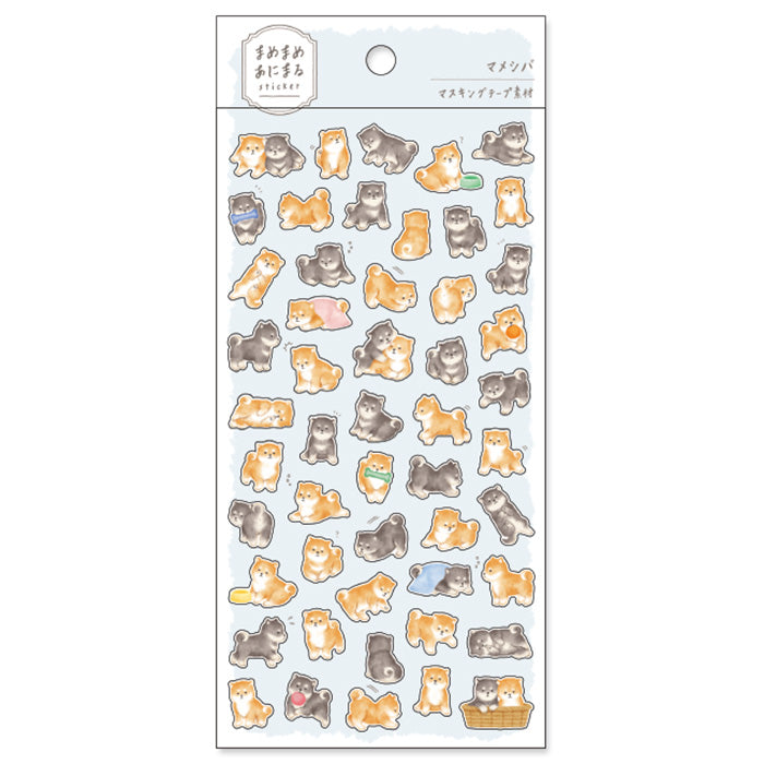 Mind Wave Sticker Sheet: Animal Beans A