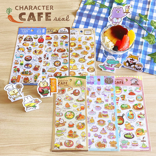 Mind Wave Sticker Sheet: Character Cafe