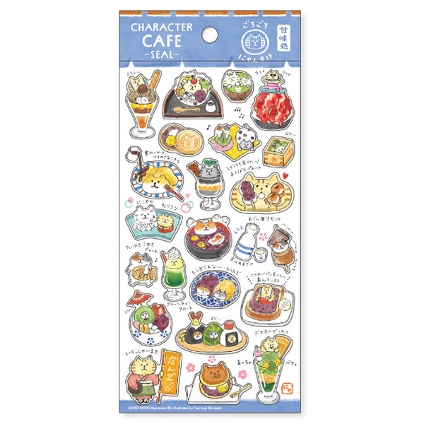 Mind Wave Sticker Sheet: Character Cafe