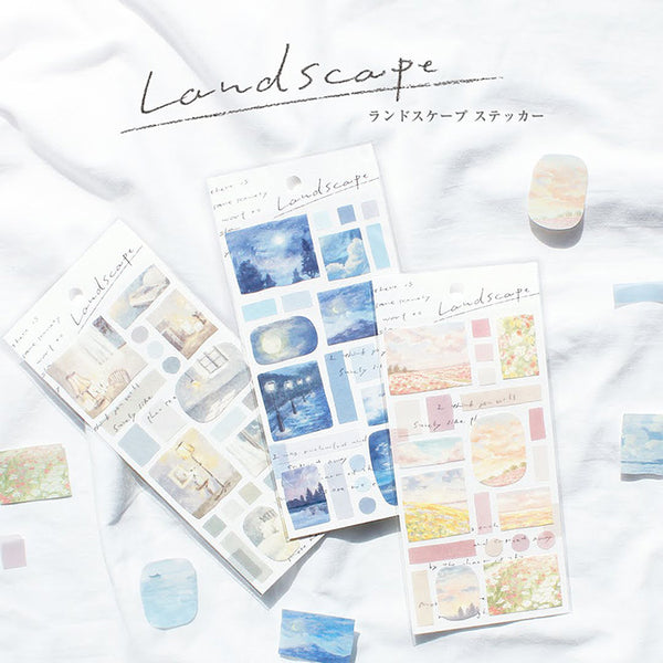Mind Wave Sticker Sheet: Landscape