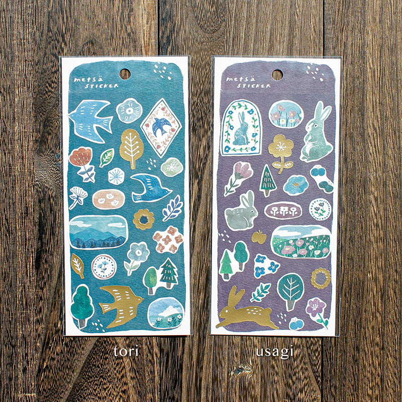 Mind Wave Metsa (Scandinavian Forest) Stickers – Tokyo Pen Shop