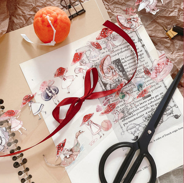 Mirage Museum Masking Tape: Mushroom Girls 1