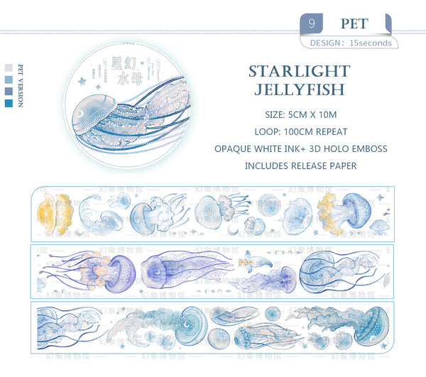Mirage Museum Tape Sample: Starlight Jellyfish