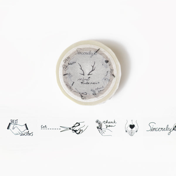 Mirikulo Washi Tape: Hands