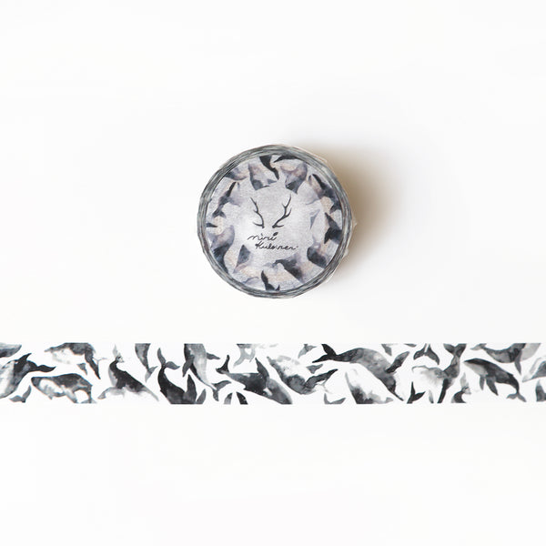 Mirikulo Washi Tape: Whale