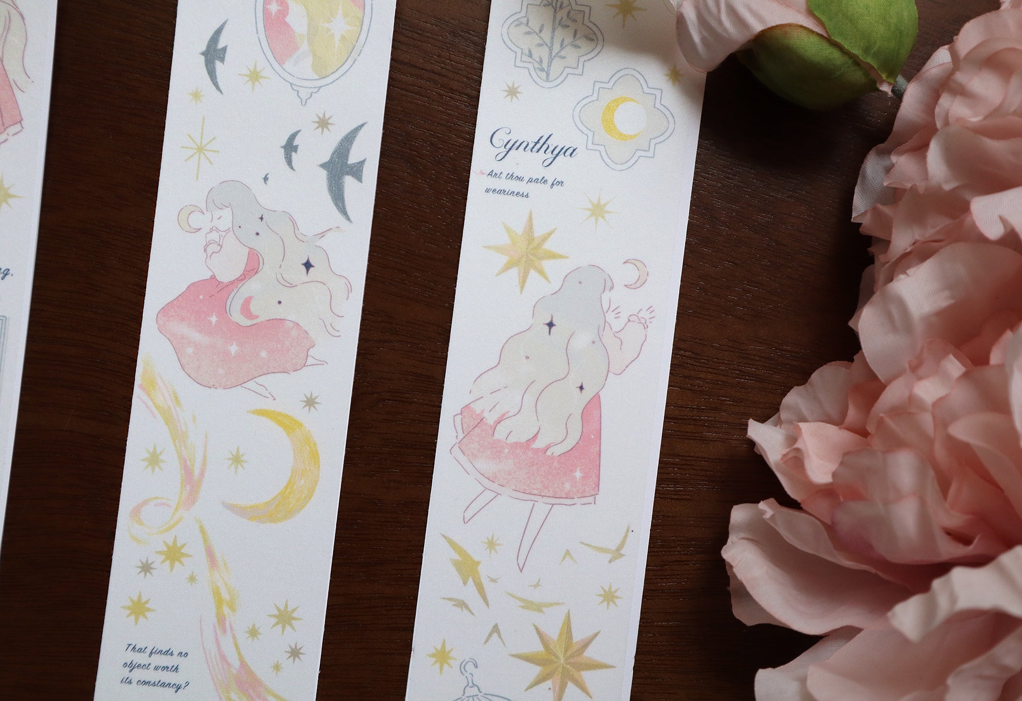 Mist Forest Washi Tape: Rendez-Vous Under the Moon