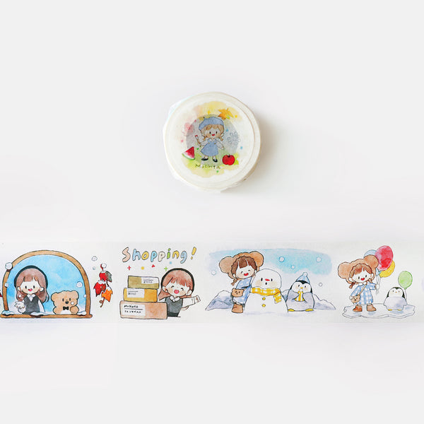 Molinta Washi Tape: Four Seasons