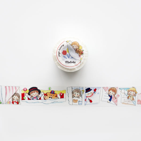 Molinta Washi Tape: Page Turning