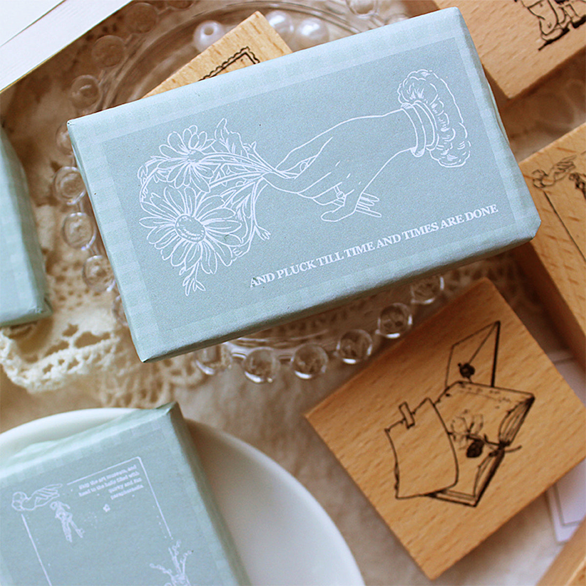 Little Cottage Series Wooden Stamps