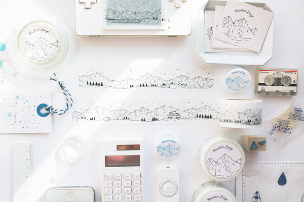 Jyzacca Masking Tape: Mountain Berge