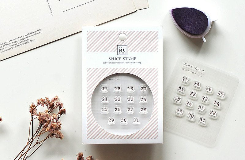 MU Lifestyle Splice Stamp: Calendar Set – Papergame