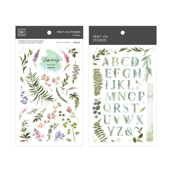 MU Lifestyle Print-On Stickers: 120