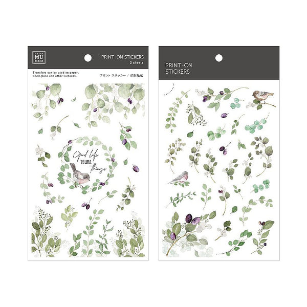 MU Lifestyle Print-On Stickers: 187