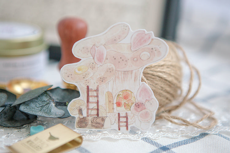 Mushroom Fairy House Stickers Pack