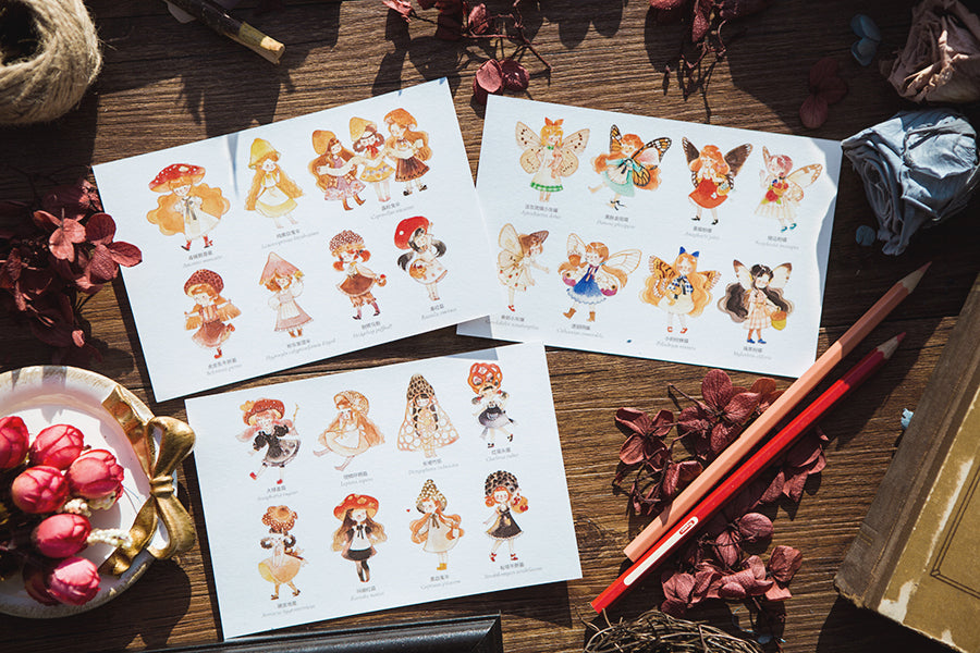 Lemontree Product: Elfin's Illustrated Handbook Stickers Sheet