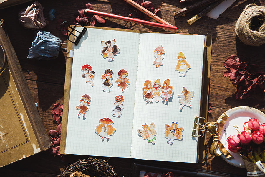 Lemontree Product: Elfin's Illustrated Handbook Stickers Sheet