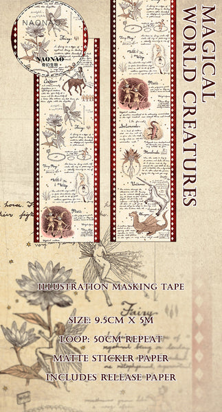 Naonao Masking Tape: Magical World Series