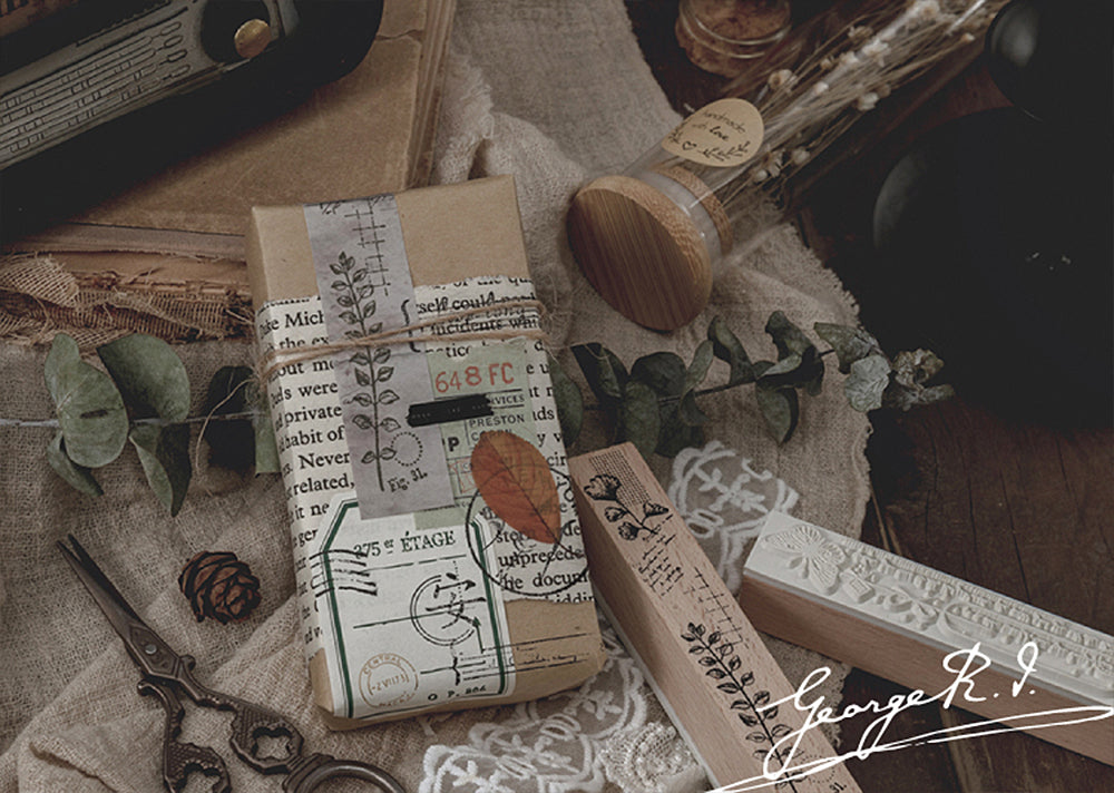 Natural Concerto Wooden Stamps