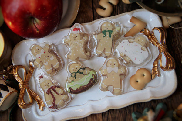 Neinei Illustration: Gingerbread Man Clips