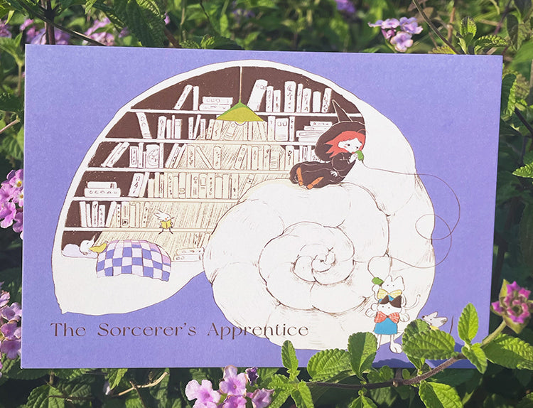 Nekocha Postcards: The Sorcerer's Apprentice
