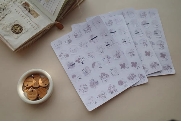 Hanen Studio: NO. Elegance Sticker Sheets