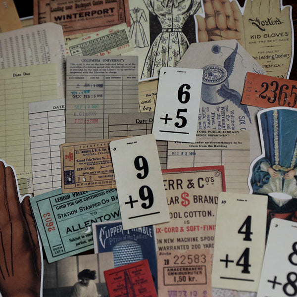 Cheeserabbit Studio: Junk Journal Ephemera Kit G