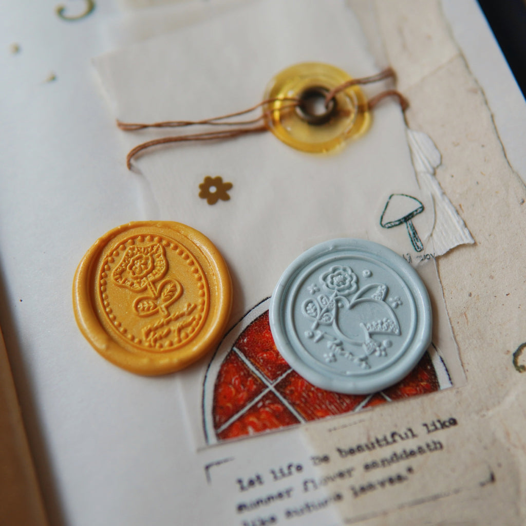 Orange Studio: Spring Wax Seal Stamp