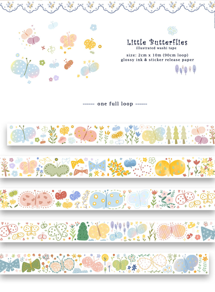 Orange Studio Masking Tape: Little Butterflies