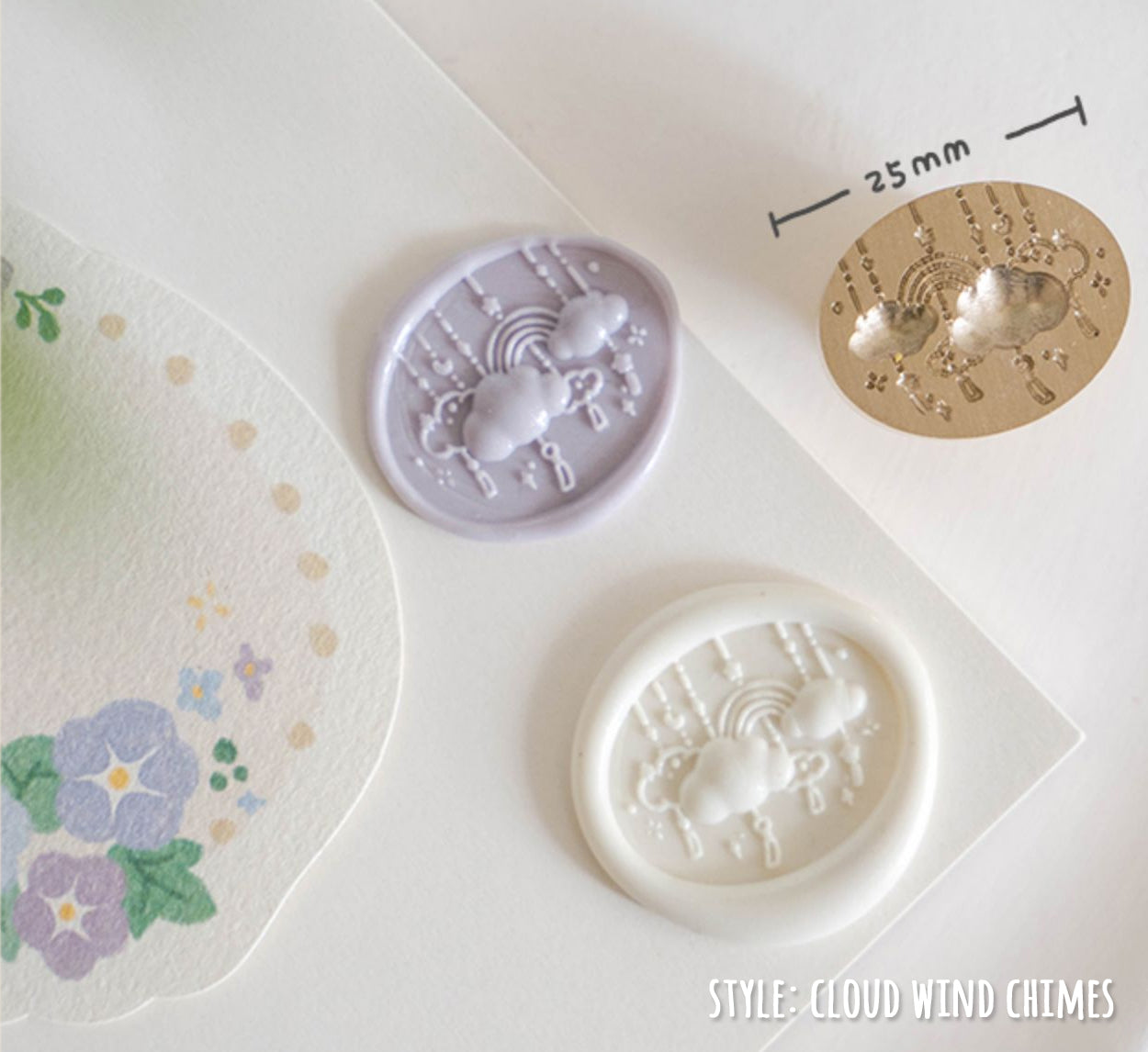 Orange Studio: Spring Melody Wax Seal Stamps
