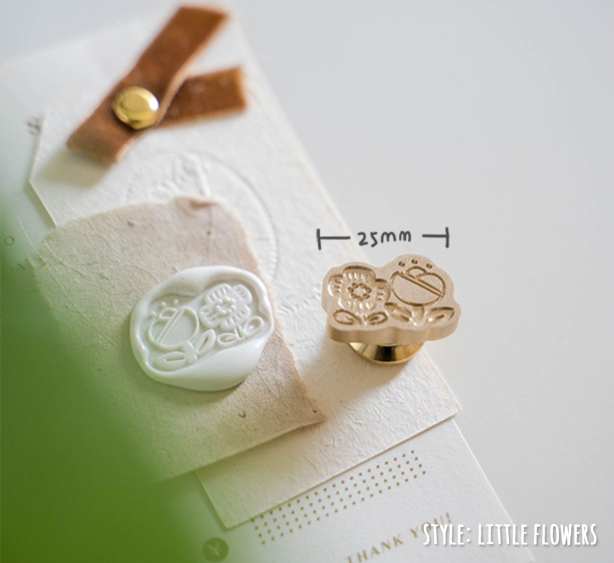 Orange Studio: Spring Melody Wax Seal Stamps