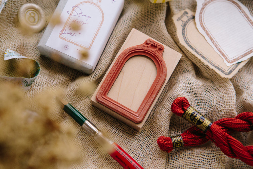 OURS Rubber Stamp: Window Embroidery Hoop