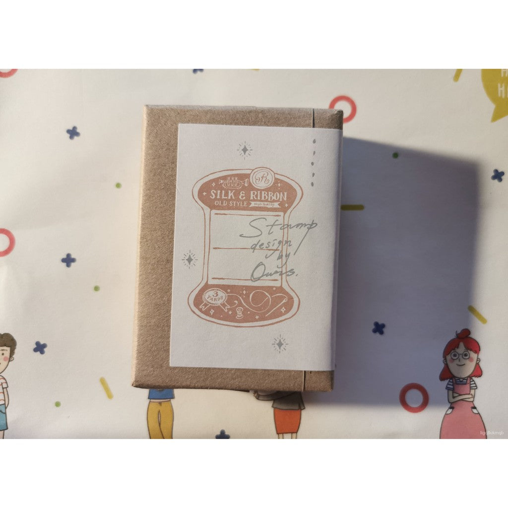 OURS Rubber Stamp: Thread Card