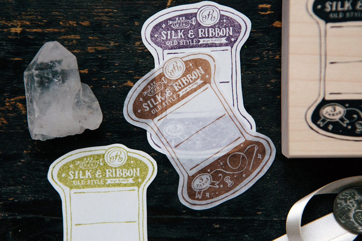 OURS Rubber Stamp: Thread Card