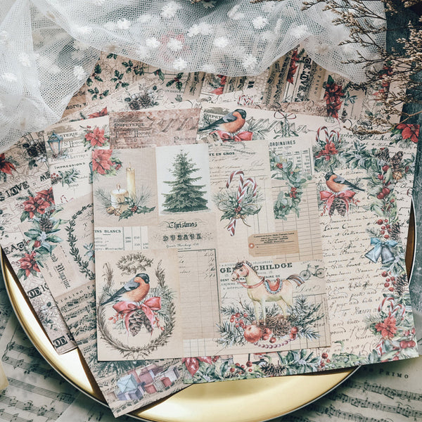Christmas Themed Scrapbook Paper