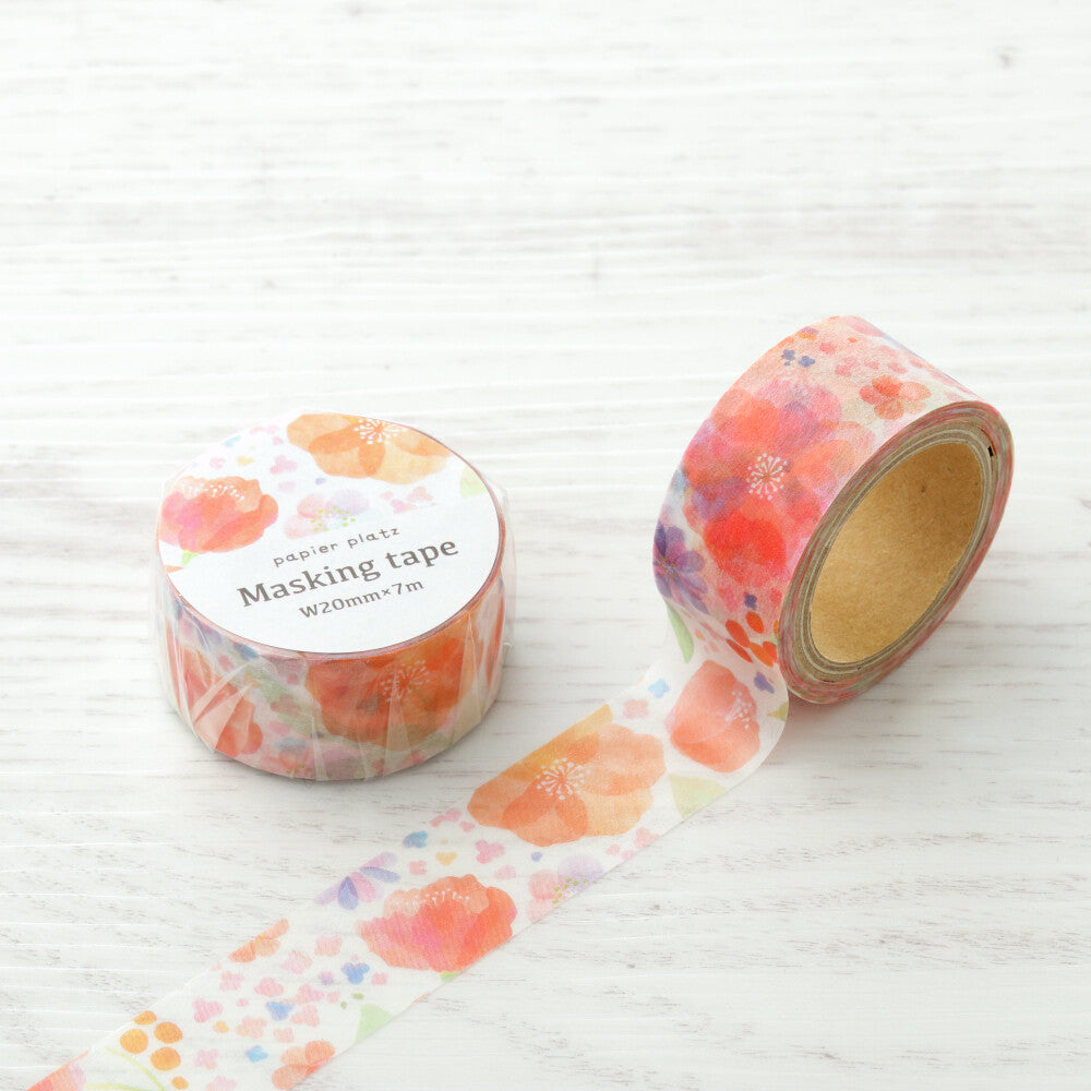 Papier Platz Washi Tape: Fleur