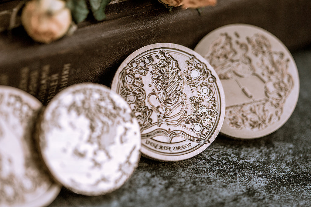 Lemontree Product: Poetry Series Wax Seal Stamps