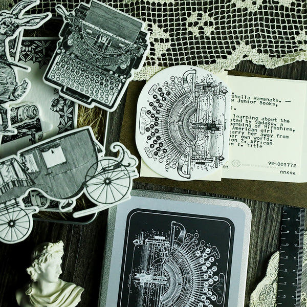 Cheeserabbit Studio: Letterpress Die-Cuts: Typewriter