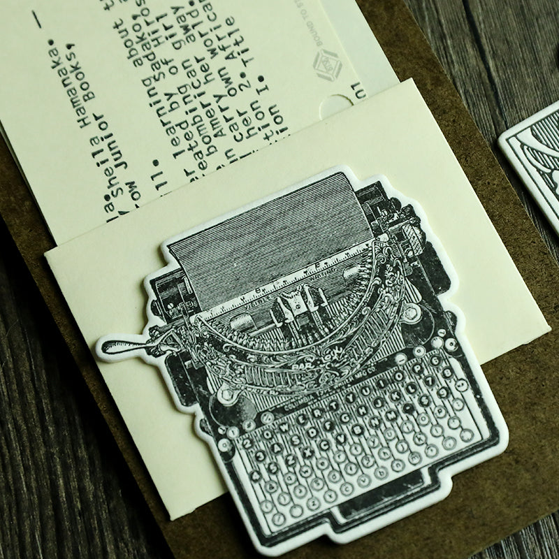 Letterpress Die-Cuts: Typewriter
