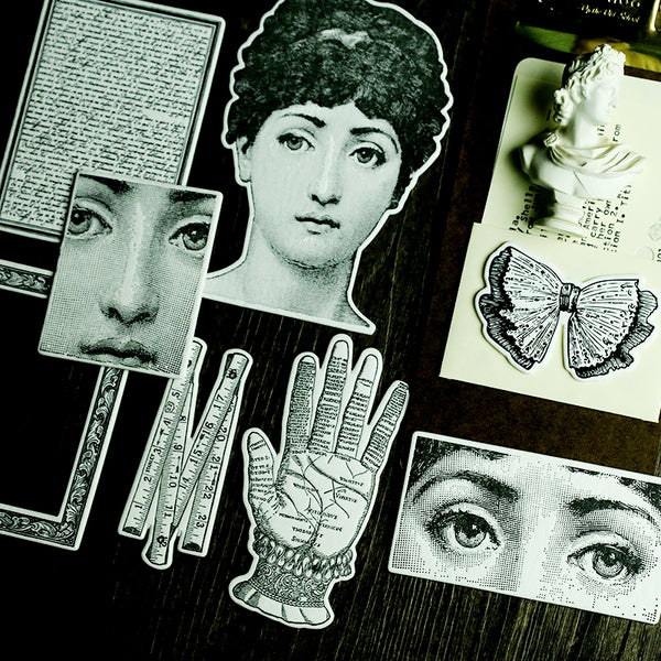 Cheeserabbit Studio: Letterpress Die-Cuts: Lina Cavalieri