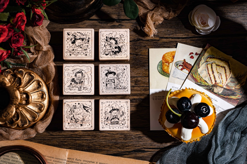 Realheart Studio: Magic Bear Stamps Set