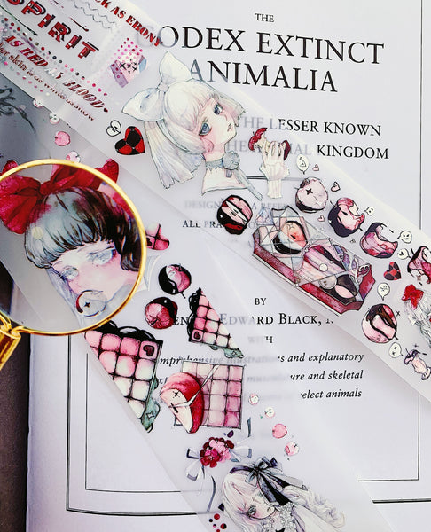 Little Red Illustration Tape